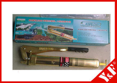 購入 Kobleco の頑丈なグリース ガンのピストルの握りは二重シリンダー金色を置きます online manufacture