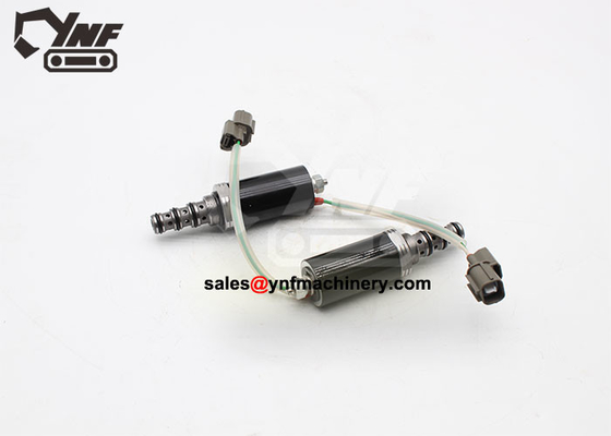 Kobelcoの油圧ポンプの掘削機の部品YN30V00025F1のためのSK200-6掘削機の電磁弁